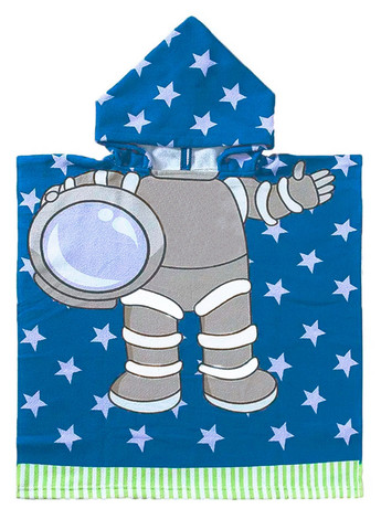 Koloco дитячий рушник з капюшоном космонавт комбінований виробництво - Китай