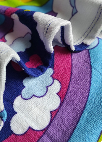 Koloco детское полотенце с капюшоном единорог с радугой комбинированный производство - Китай