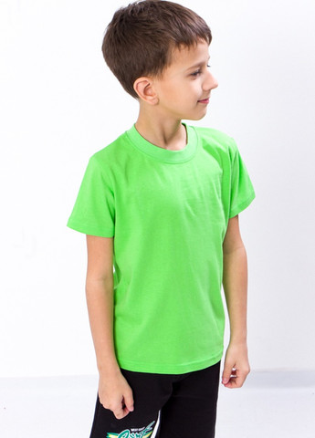 Зеленая летняя футболка дитяча зелений носи своє (6021-001v-v191) Носи своє