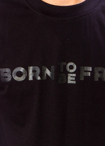 Черная летняя футболкадля хлопчика чорний носи своє (6021-у-1-v0) Носи своє