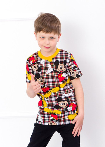 Коричнева літня футболка для хлопчика коричневий носи своє (6021-002-1-v3) Носи своє