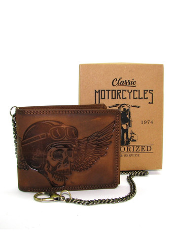 Шкіряне портмоне з ланцюжком Always Wild (258629229)