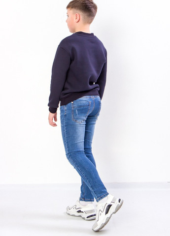 Голубые демисезонные джинси для хлопчика (демісезон) блакитний (2513-v0) No Brand