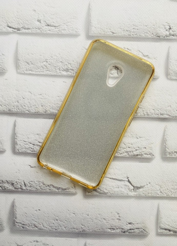 Пластиковый блестящий чехол для Meizu M5 :: Золотой Creative (258627398)