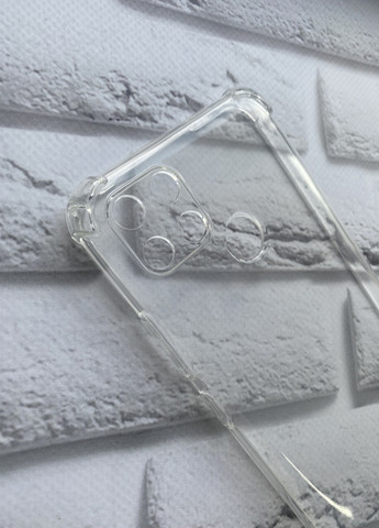 Ультратонкий прозрачный силиконовый чехол с утолщёнными углами для Realme C21Y Creative (258627002)