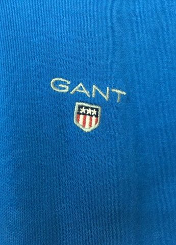 Темно-синя футболка з коротким рукавом Gant
