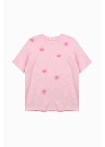 Розовая демисезон футболка PEPPER MINT