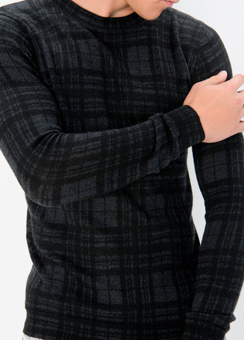 Графитовый зимний мужской шерстяной свитер джемпер Antony Morato