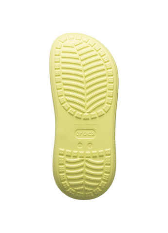 Желтые сабо кроксы Crocs