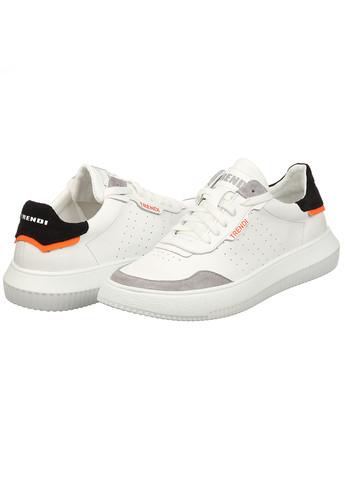 Белые демисезонные мужские кроссовки t22-4 Trendy