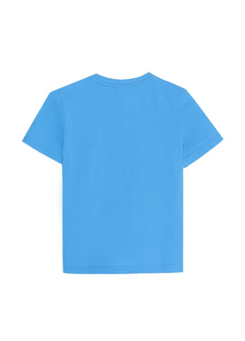 Темно-блакитна демісезонна футболка для хлопців Роза
