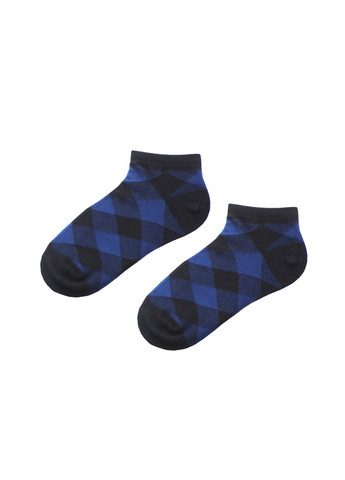 Набір шкарпеток 3 пари з принтом короткі безшовні дихаючі ORGANIC cotton носки 39-41 men's JILL ANTONY (258630788)