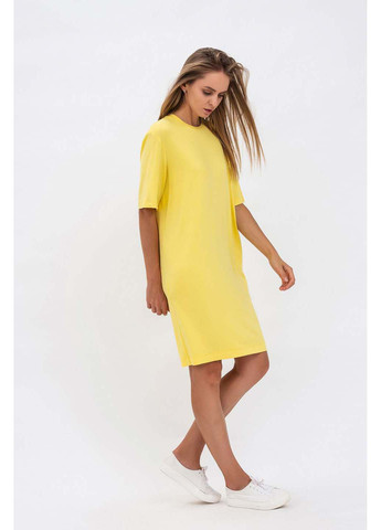 Жовтий кежуал сукня Lesia