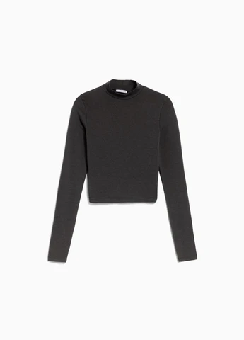 Темно-серый летний свитер Bershka