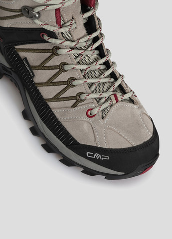 Серые всесезонные серые ботинки для треккинга rigel mid wmn trekking shoe wp CMP
