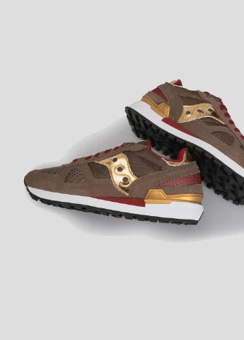 Коричневые кроссовки Shadow Original Saucony коричневые всесезоны (258658935)