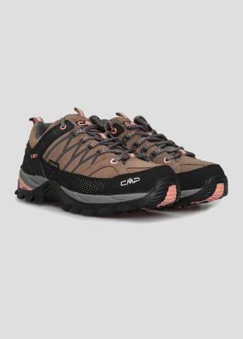 Коричневые кроссовки для треккинга Rigel Low Wmn Trekking Shoes W CMP коричневые всесезоны (258658928)