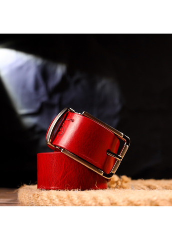 Жіночий шкіряний ремінь 3,4х120 см Grande Pelle (258638307)