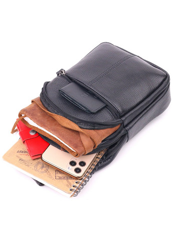 Чоловіча шкіряна сумка 16х30х5 см Vintage (258638102)