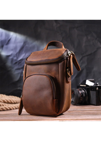 Чоловіча шкіряна сумка 13,5х19х8 см Vintage (258638121)