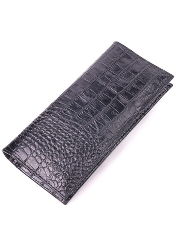 Чоловічий шкіряний гаманець 9х19х1,5 см Karya (258638389)