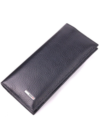 Мужской кожаный бумажник 9х19х1,5 см Karya (258638357)