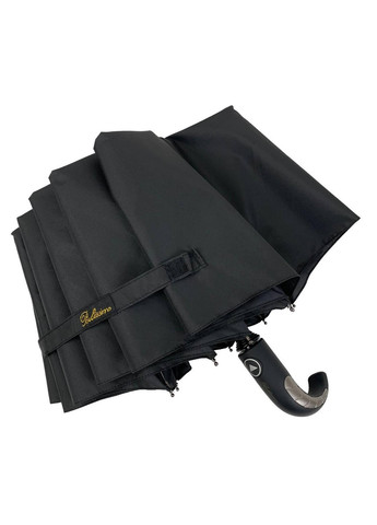 Чорна чоловіча парасолька напівавтомат 102 см Bellissima (258637992)