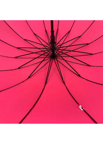 Розовый женский зонт-трость 100 см Toprain (258638229)