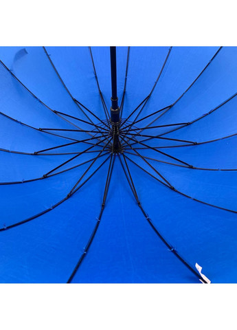 Синий женский зонт-трость 100 см Toprain (258638255)