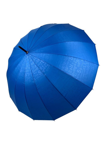 Синий женский зонт-трость 100 см Toprain (258638255)