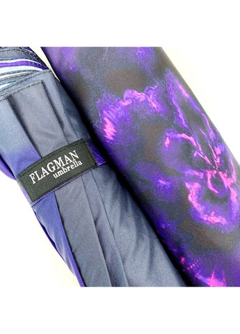Фіолетова жіноча парасолька-автомат 98 см Flagman (258638059)