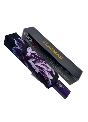 Фіолетова жіноча парасолька-автомат 98 см Flagman (258638059)