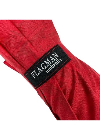 Красный женский зонт-автомат 102 см Flagman (258638025)