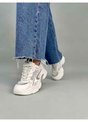 Жіночі шкіряні кросівки 39 VZUTIK молочні демісезони (258638493)