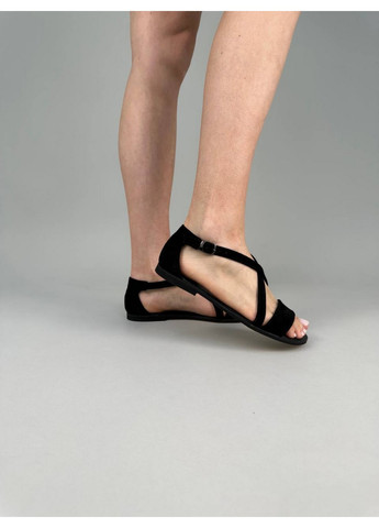 Повседневные женские замшевые босоножки 37 VZUTIK