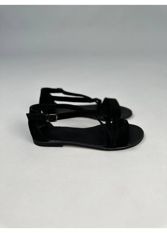 Повседневные женские замшевые босоножки 37 VZUTIK