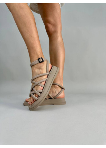 Повседневные женские кожаные босоножки 41 VZUTIK