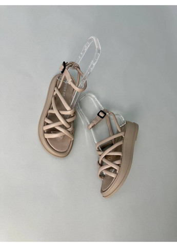 Повседневные женские кожаные босоножки 41 VZUTIK