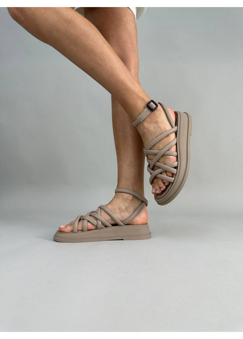 Повседневные женские кожаные босоножки 40 VZUTIK