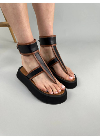 Повседневные женские кожаные босоножки 39 VZUTIK