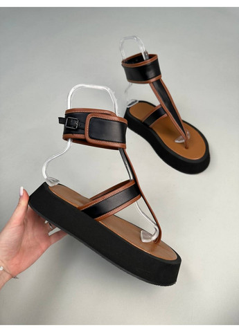 Повседневные женские кожаные босоножки 39 VZUTIK