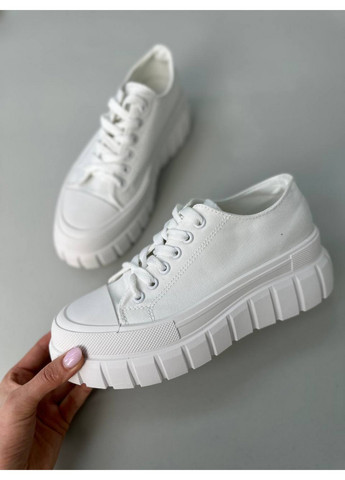 Білі жіночі кеди з джинсу 41 VZUTIK