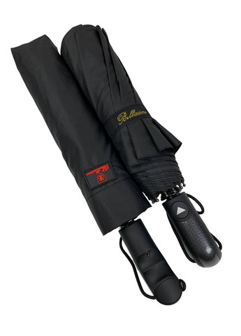 Чёрный мужской зонт-автомат 102 см Bellissima (258639200)