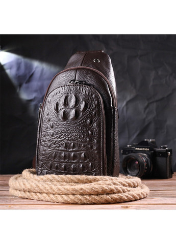 Мужская кожаная сумка 17х30х8 см Vintage (258639120)