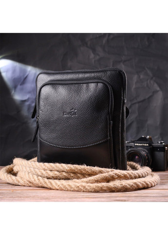 Мужская кожаная сумка 22х24х4 см Shvigel (258639347)