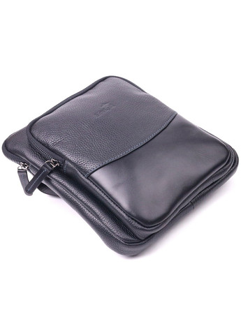 Мужская кожаная сумка 22х24х4 см Shvigel (258639347)