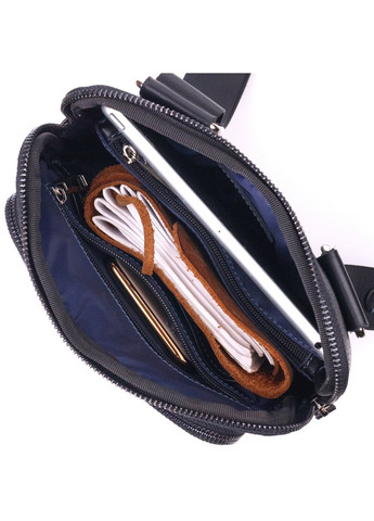 Мужская кожаная сумка 22х24х4 см Shvigel (258639347)