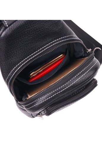 Мужская кожаная сумка 16х18х8 см Vintage (258639102)