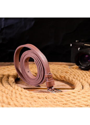 Жіночий шкіряний ремінь 1,4х110 см Grande Pelle (258639326)