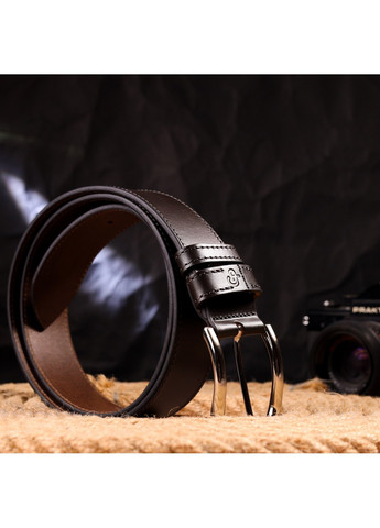 Мужской кожаный ремень 4х120 см Grande Pelle (258639304)